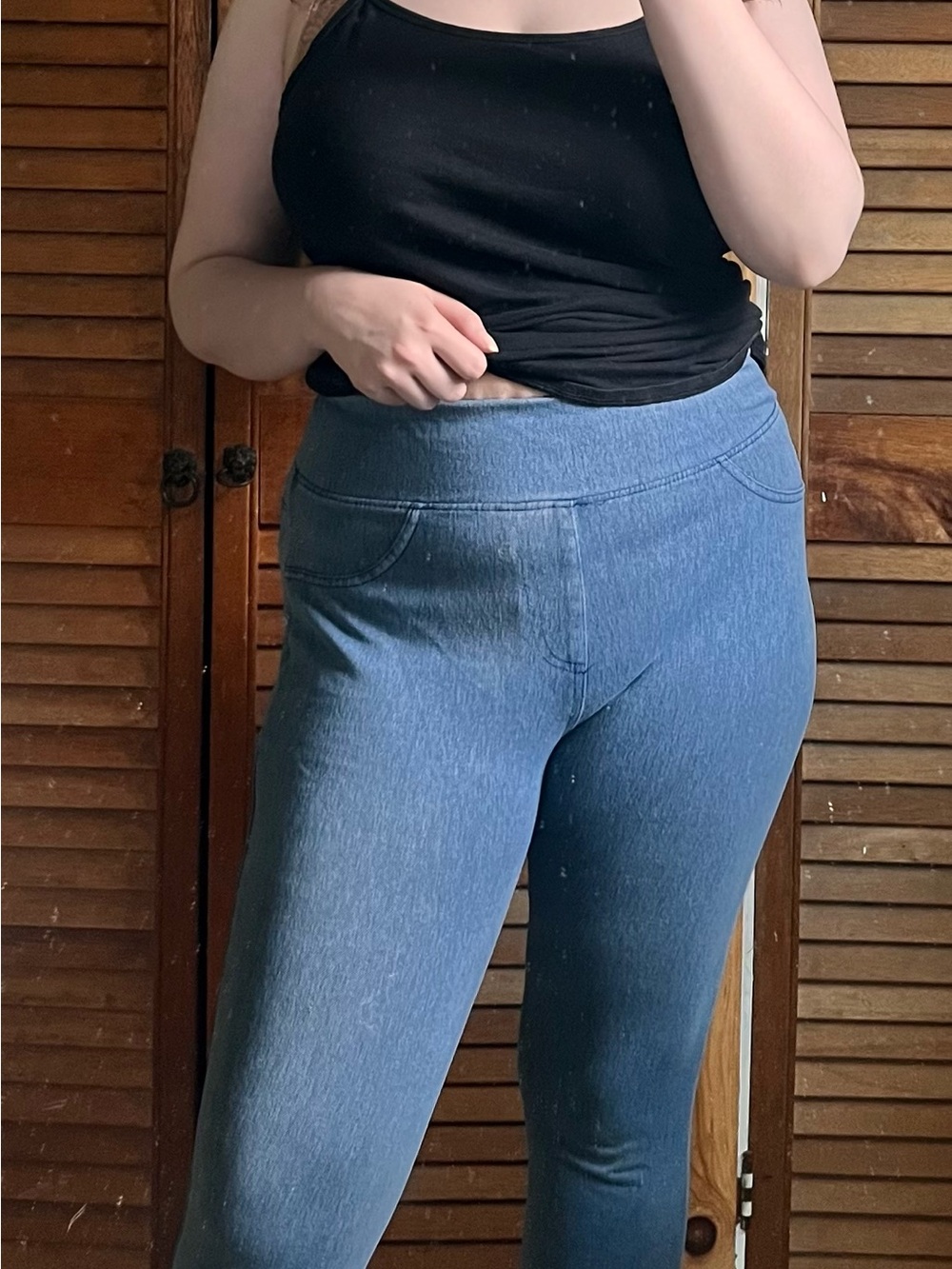 a new day Navy and Denim Blue Skirted Shorts